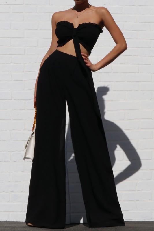 2023 Graduation Party Outfits: Pool Party Black Set