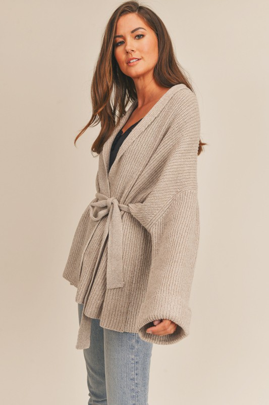 Knit Kimono Sweater Cardigan - Minit Fashion