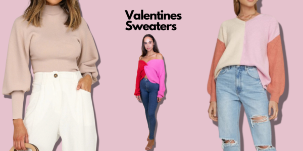 valentines day sweaters.
