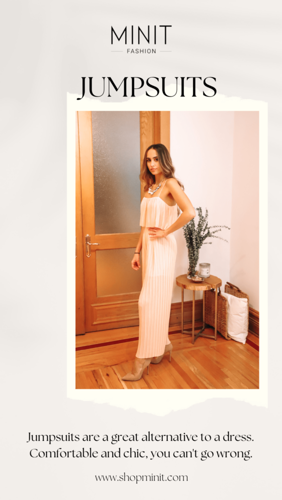 Wedding guest jumpsuit