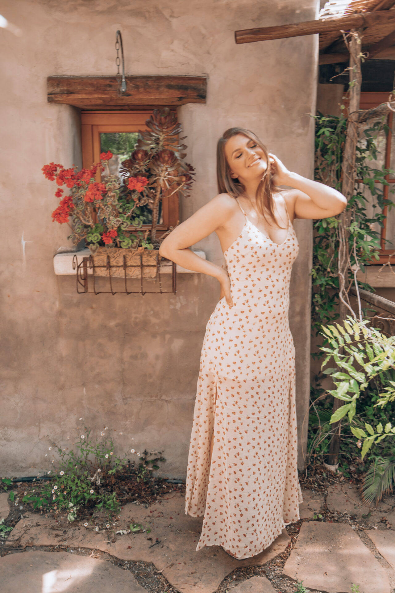 Wedding Guest Attire Floral Maxi Dress