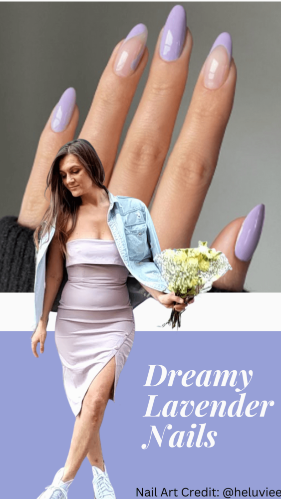 Spring Nail Design Ideas: Lavender dreams nails