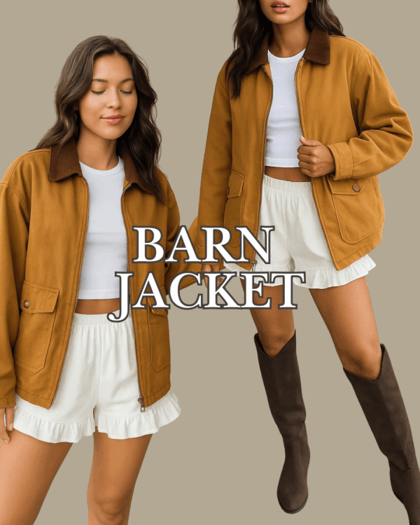 Brown Barn Jacket Outfit