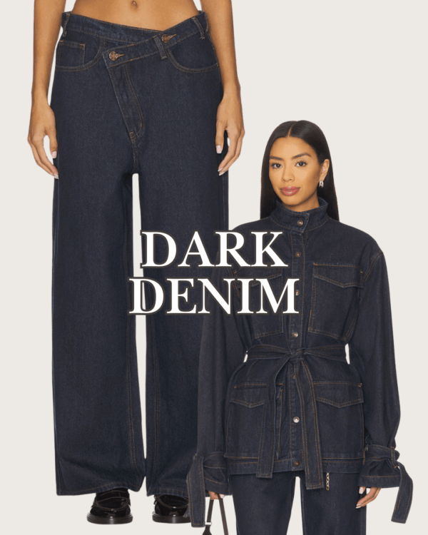 Dark Denim outfit 2025