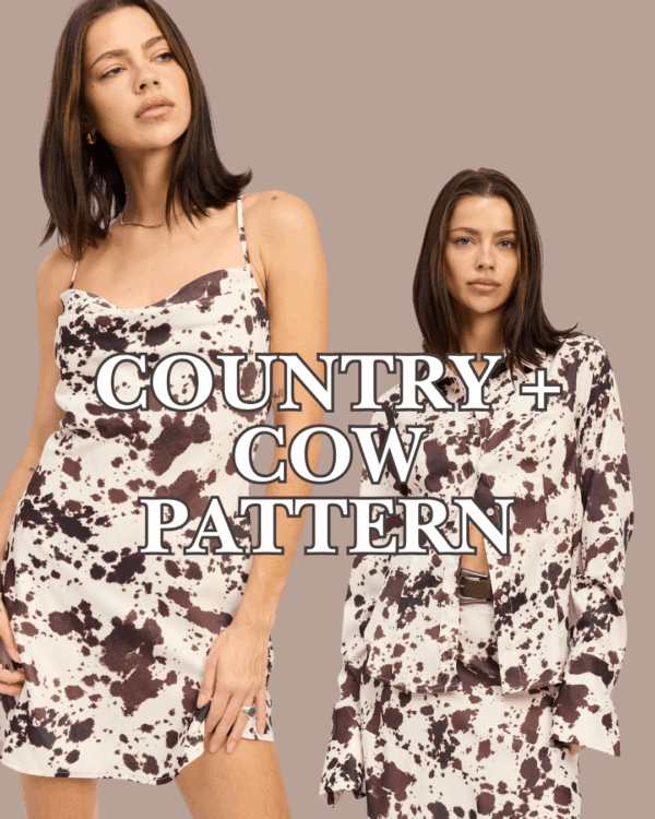 Cow print outfit fall 2025