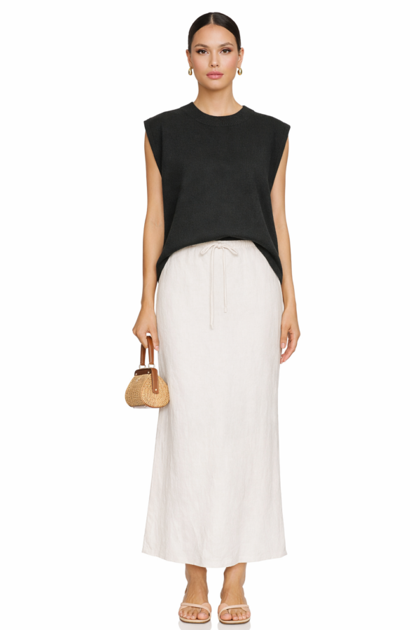 Black Women Sweater VestBlack Women Sweater Vest