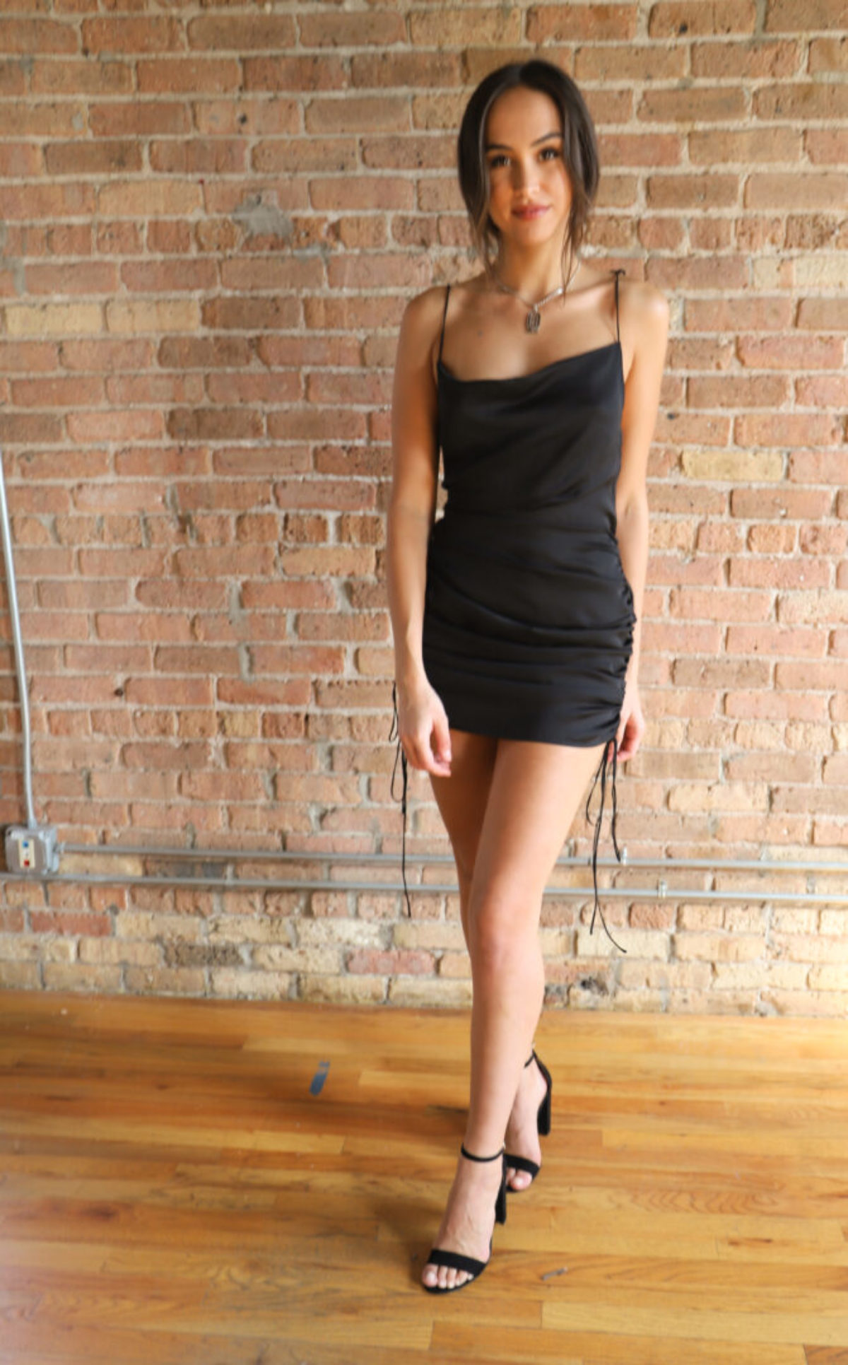 midnight city midi dress